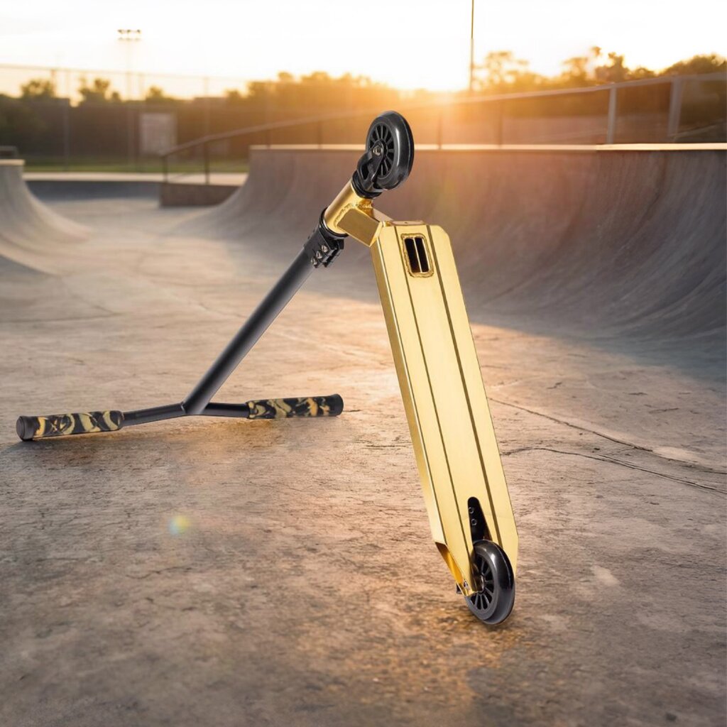 SKITT Freestyle koloběžka ICON Gold lifestyle deska